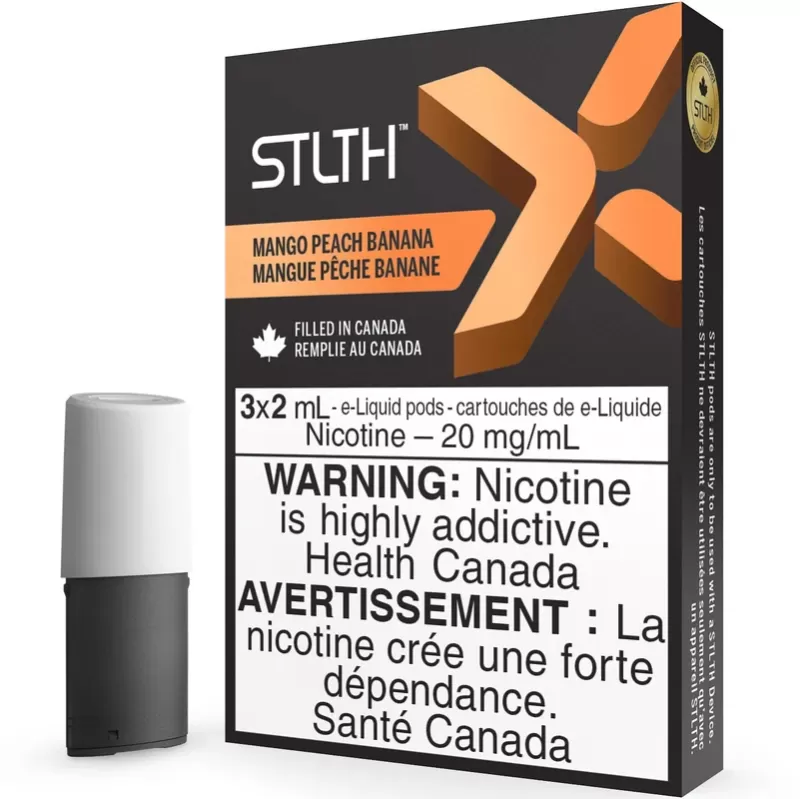 STLTH X Pod Pack – Mango Peach Banana