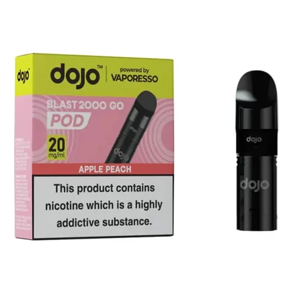 Vaporesso Dojo Blast 2000 Go Prefilled Pods - Lemon lime - Vapourdeal Co