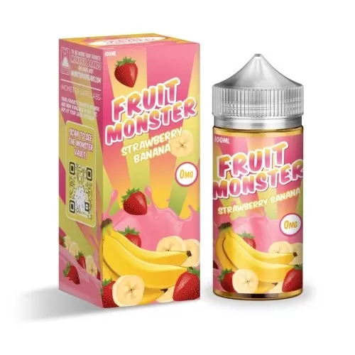 Fruit Monster E-Liquid – Strawberry Banana 100ml - Vape Product; Vape Product, Vape Product