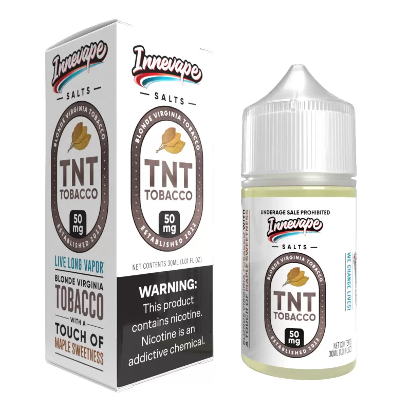 Innevape Salts - TNT Tobacco - 30ML E-Liquid