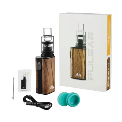 Pulsar APX Volt V3 Vaporizer - Design#Courtney Hannen Mrow>Zion Lion>Cold Silver>Black>Black Out>Emerlad>Melting Mushroom>Psychedelic Desert>Wood Grain (491D08)