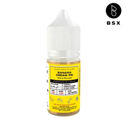 Glas BSX Salt Banana Cream Pie eJuice - Vape Product; Vape Product, Vape Product (3ED662) (3ED662)