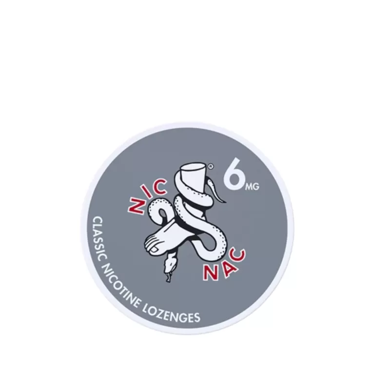 Nic Nac 6mg Nicotine Lozenges - Blood Orange, Classic; Vape Product - Image 3