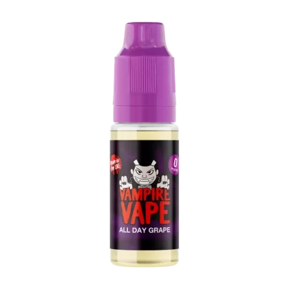 All Day Grape by Vampire Vape 10ml - 18mg (Discontinued) - Ecigwizard