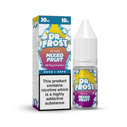 Dr Frost Mixed Fruit Ice Nic Salt E-Liquid - 10 Pack