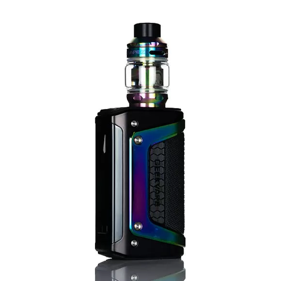 GeekVape Aegis Legend 5 200W Starter Kit - Aurora Rainbow, Carbon Black (8A2DC6)