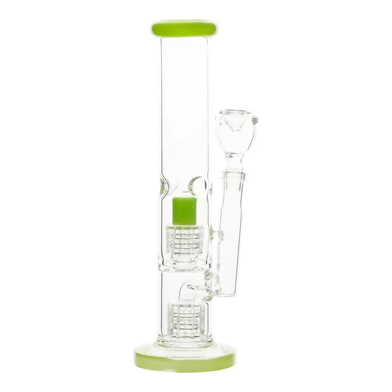 Double Trouble percolator Bong – 10 inches - Ecigdepot