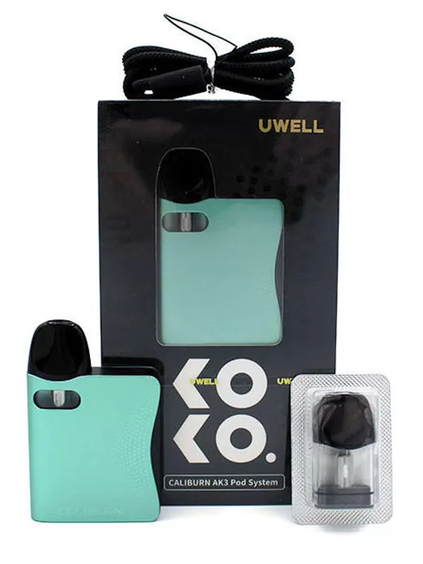 Uwell Caliburn AK3 Pod Kit - Grey - Nykecigs - Image 2