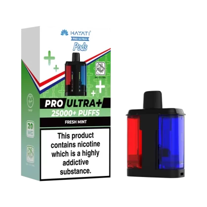 Fresh Mint Hayati Pro Ultra Plus Refill Pack - 20mg - Vape Product