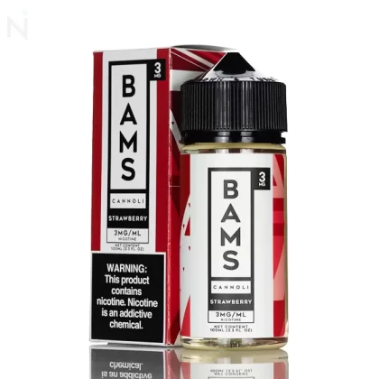BAMS Cannoli - Strawberry Cannoli - 100mL - 6mg