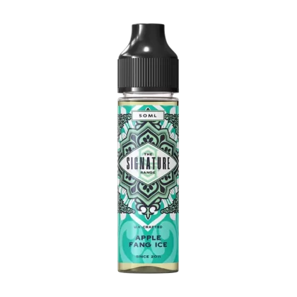 Apple Fang Ice by The Signature Range 50ml - NIC SALT SHOT (+£0.99) - Vapeshop Co