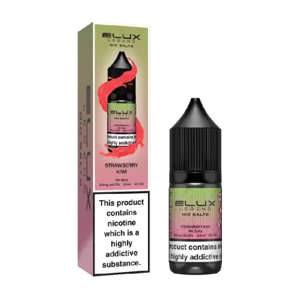 STRAWBERRY KIWI NIC SALT E-LIQUID BY ELUX LEGEND - Nicotine Strength#10mg/ml>20mg/ml