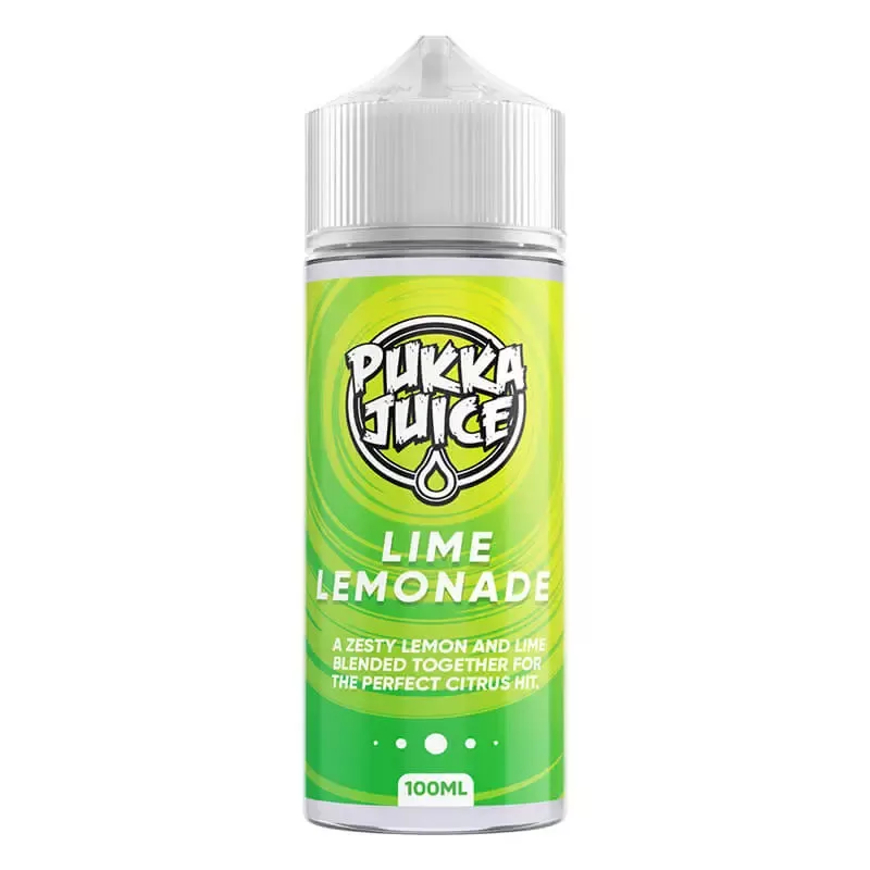 Pukka Juice Lime Lemonade E-Liquid Shortfill - Vapestreams Co