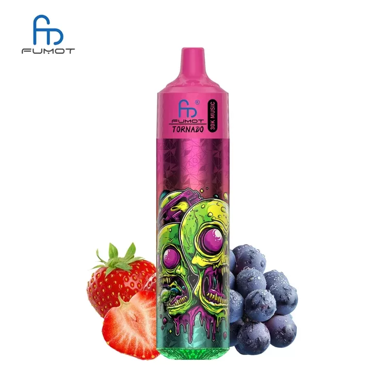 fumot Tornado 30K Music Strawberry Grape