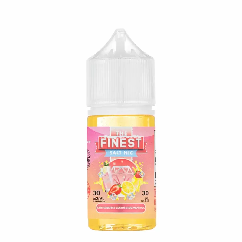 Finest Salt Nic – Strawberry Lemonade Menthol 30mL Steeped.