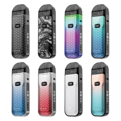 SMOK Nord 5 Pod Vape Kit 2000mAh 80W - 7-Color Dart, Green Blue Dart