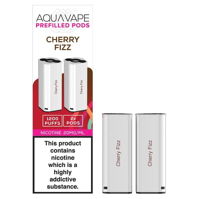 Cherry Fizz Aquavape 2in1 Pods - 20mg - Vape Product