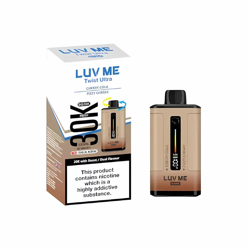 Luv me 30000 Puffs Prefilled Pod Kit - Blue Sour Raspberry / Blueberry - Image 2