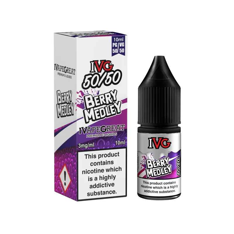 Berry Medley IVG 50/50 e Liquid 10ml – TPD - Vapestorm Co