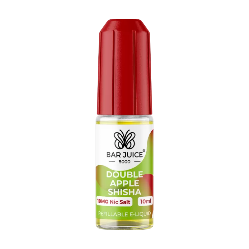 Double Apple Shisha Nic Salt by Bar Juice 5000 - 5mg - Vape Product (153C11) - Image 2