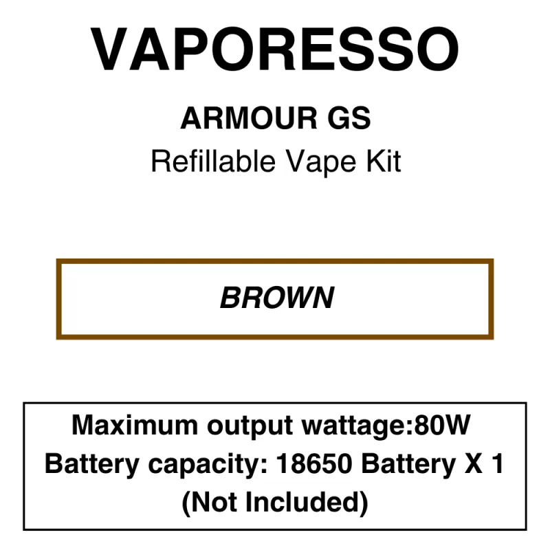 Vaporesso – Armour GS – Pod Mod Kit - Vapeys Co Nz - Image 3