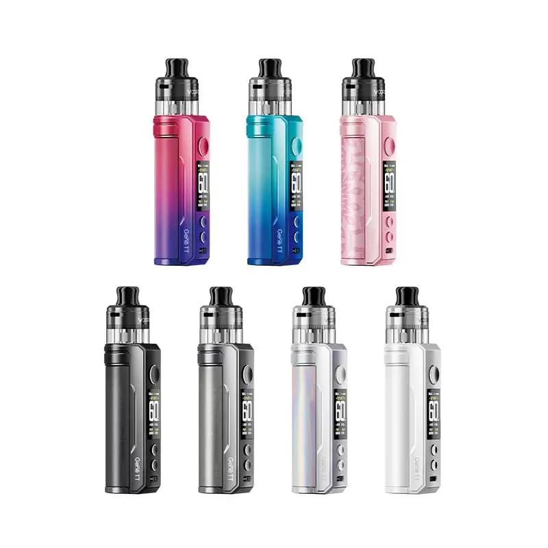 Voopoo Drag S2 Pod Mod 60Watts (2500mAh) - Colorful Silver, Glow Pink - Image 2
