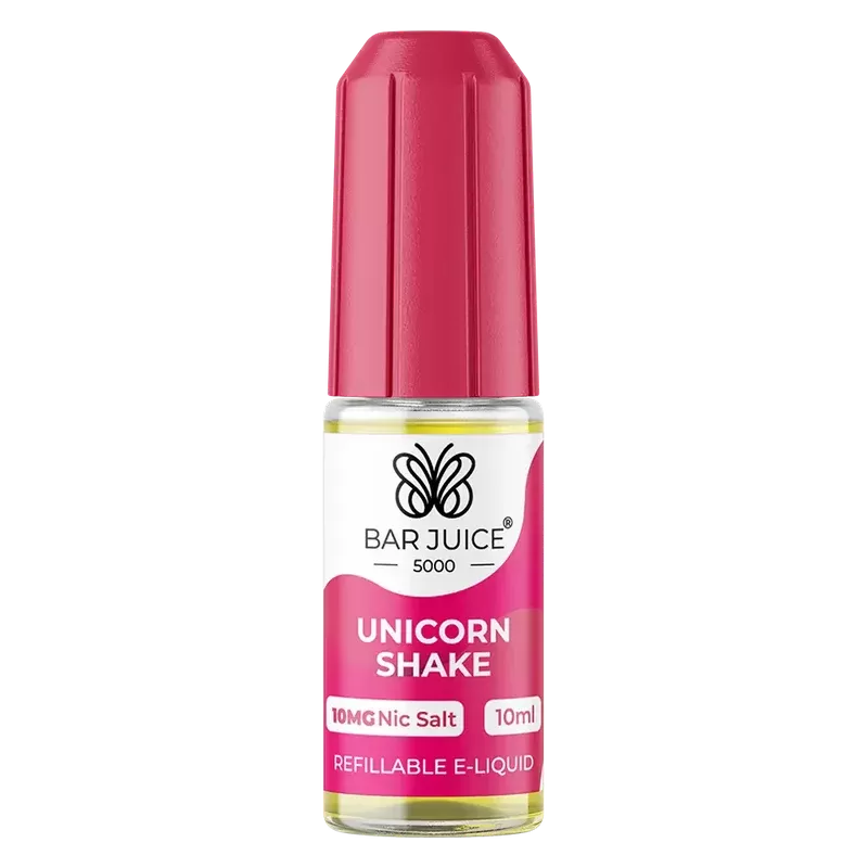 Bar Juice 5000 Unicorn Shake Nic Salt Vape Juice 10ml - Strength#10mg>20mg