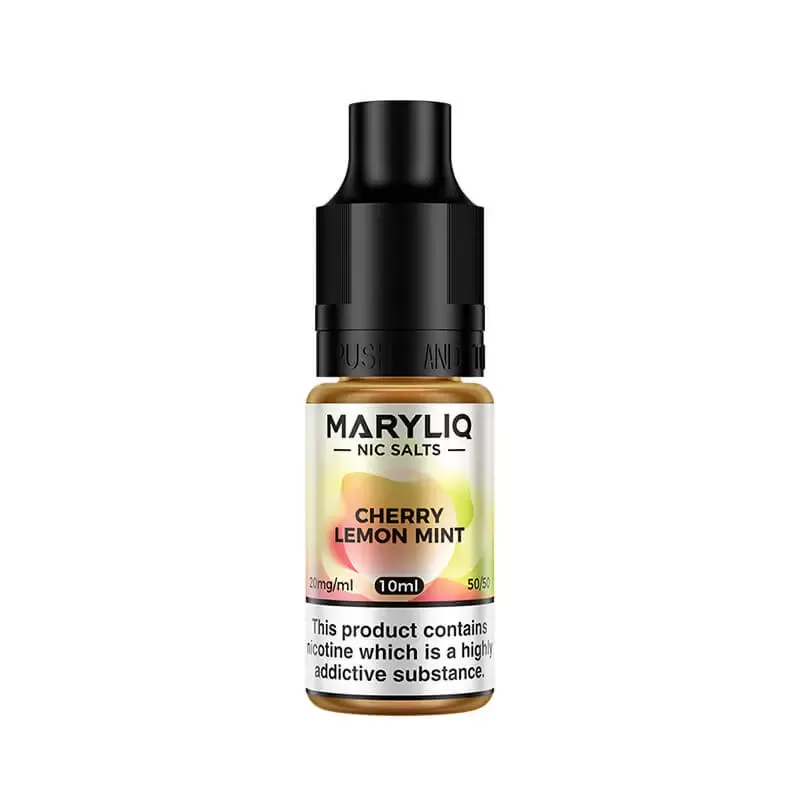 Lost Mary Maryliq Cherry Lemon Mint Nic Salt E-Liquid - Vapestreams Co
