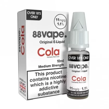 88vape Cola (Red Cola) E Liquid (10ml)