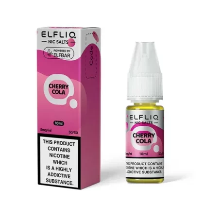 Elfliq Cherry Cola Nic Salts by Elf Bar