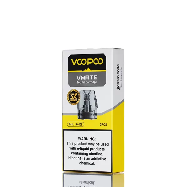 VooPoo Vmate Max Replacement Pods - Vapejuice - Image 3