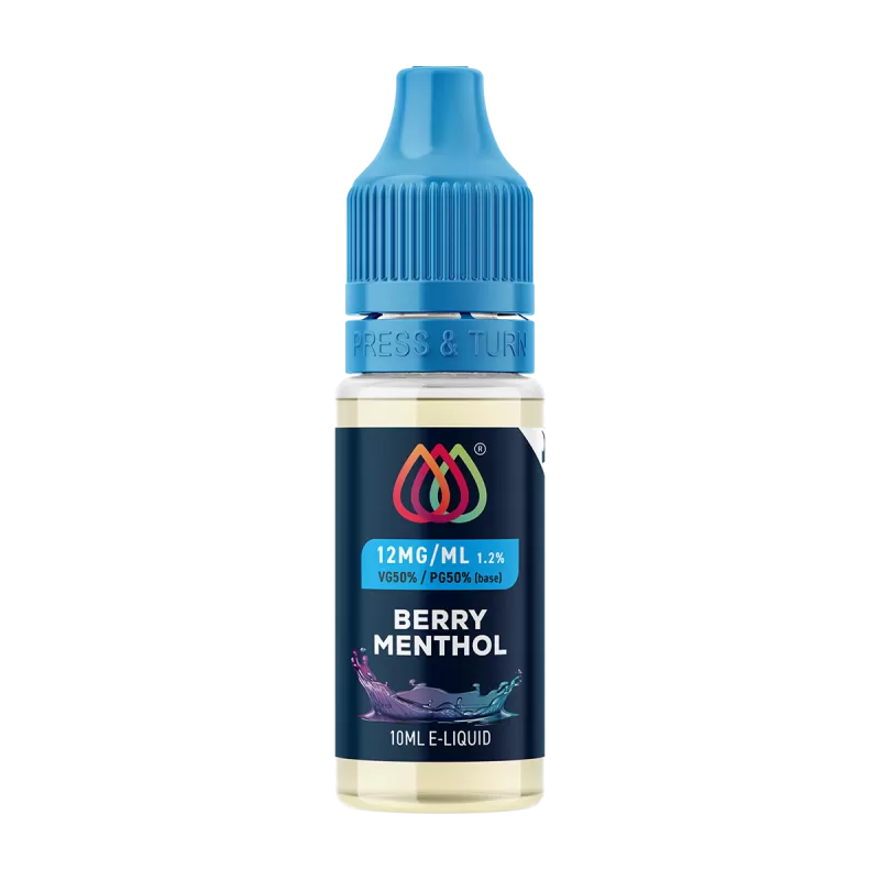 Berry Menthol E-Liquid by Aquavape - 10ml - 12mg - Image 2