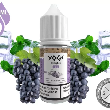 Purple Grape Ice by YOGI Delights Salt 30ml - Vape Product, Vape Product