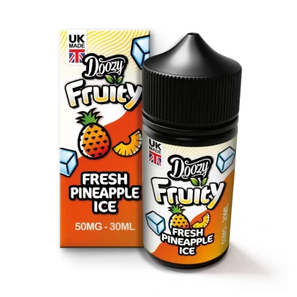 Doozy Fresh Pineapple Ice – (30mg-50mg) – 30ml - Vapebazaar Pk