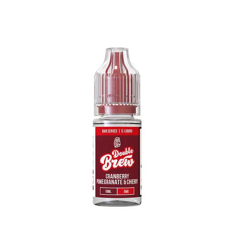 Ohm Brew Double Brew Cranberry Pomegranate & Cherry 10ml Nic Salt E-Liquid - Vape Product, Vape Product