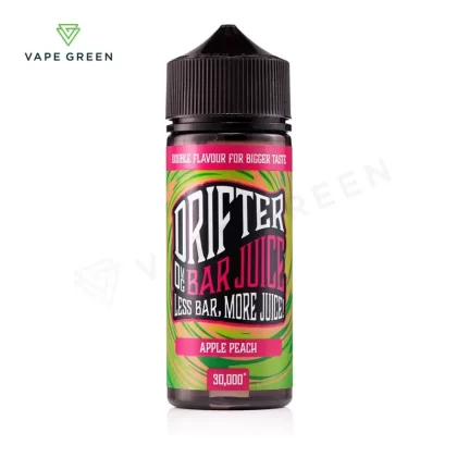 Apple Peach Shortfill E-Liquid by Drifter Bar Juice 100ml - Eliquidsupply