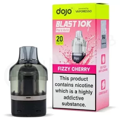 Fizzy Cherry Dojo Blast 10K Refill Pack - Ecigpremium