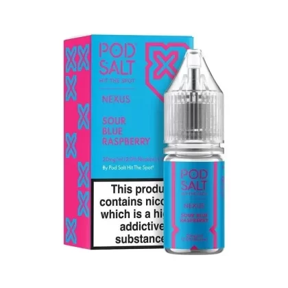 POD SALT Sour Blue Raspberry – Nicotine Salt 2025