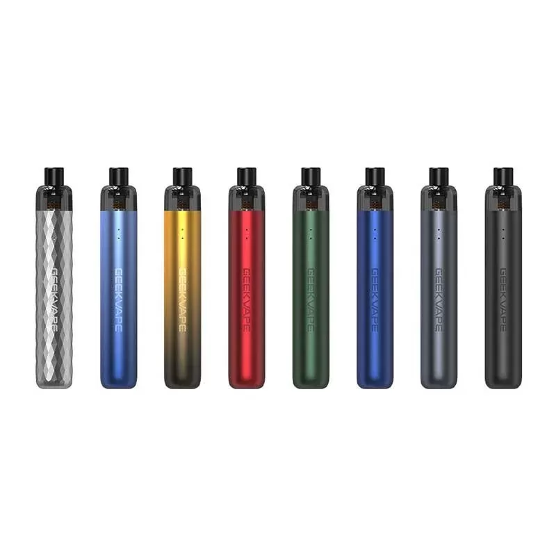 Geekvape Wenax S-C Kit 2ml 1100mAh - Color#Classic Black>Devil Red>Gold Black>Blue>Army Green>Diamond>Space Gray>Sky Marine