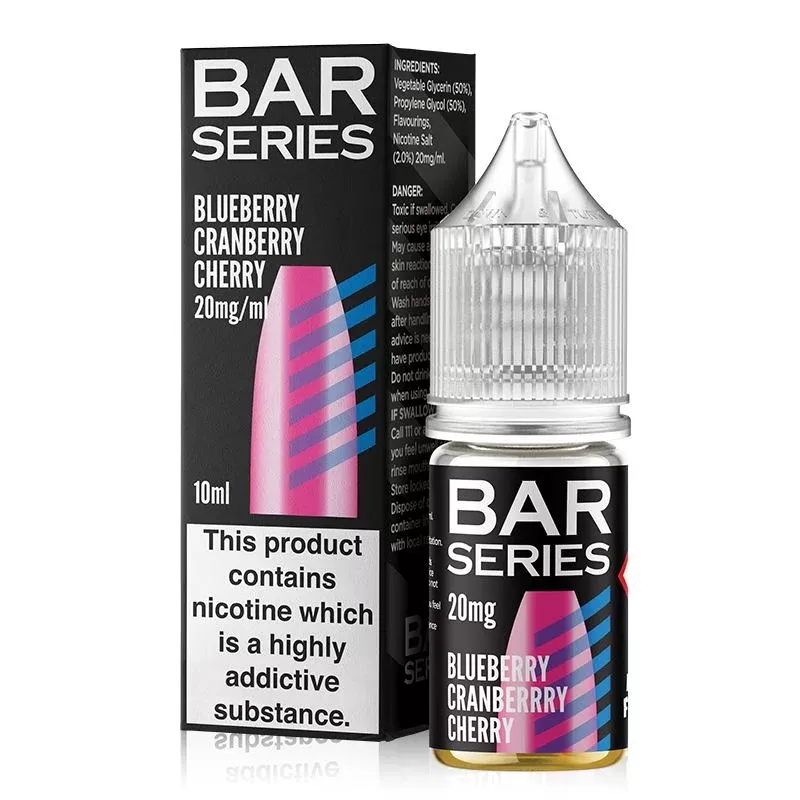 Blueberry Cranberry Cherry By Bar Series Salt 10ml