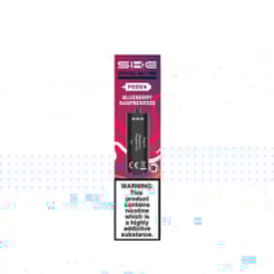 Blueberry Raspberry SKE Crystal 4-in-1 Prefilled Pods – 2400 Puffs, 20mg, 2ml
