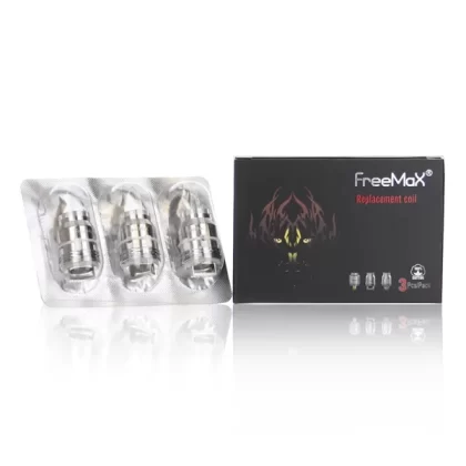 3PCS-PACK Freemax Mesh Pro Sub- Ohm Tank with Dual & Triple Mesh Coils - Single Mesh Coil 0.12ohm