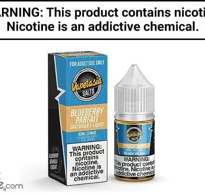 BLUEBERRY PARFAIT BY VAPETASIA SALT 30ML - Vapejuice