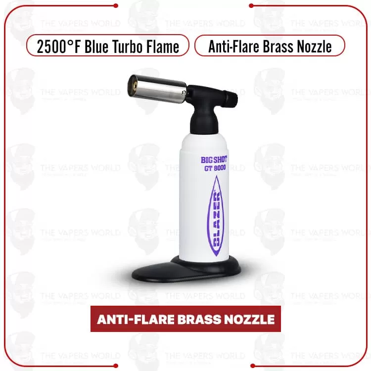 Blazer Big Shot Torch White Purple - Thevapersworld