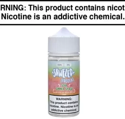 Watermelon Green Apple Ice by Skwezed Mix 100ml - Vape Product, Vape Product