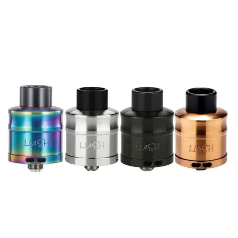 Wotofo Lush Plus RDA - colour#Golden>Rainbow>Black>Stainless Steel