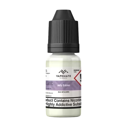 Vapemate Classic Jelly Babies 10ml - Strength#0mg>3mg>6mg>12mg>18mg (Discontinued)