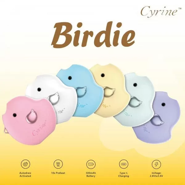 Cyrine Birdie 510 Battery - blue, mint green