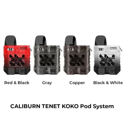 Uwell Caliburn Tenet Koko 18W Pod Kit - Black & White