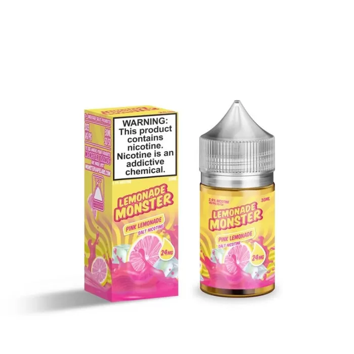 Lemonade Monster Salt Pink Lemonade eJuice - Vape Product; Vape Product, Vape Product; Monster Vape Labs
